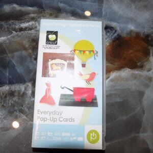 Cricut cartridge Everyday Pop Up Cards Retired NEW